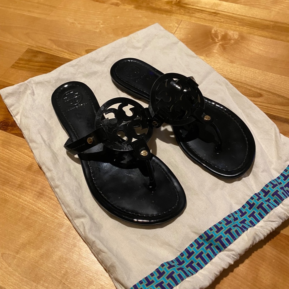 Tory Burch Miller Sandal (Black)